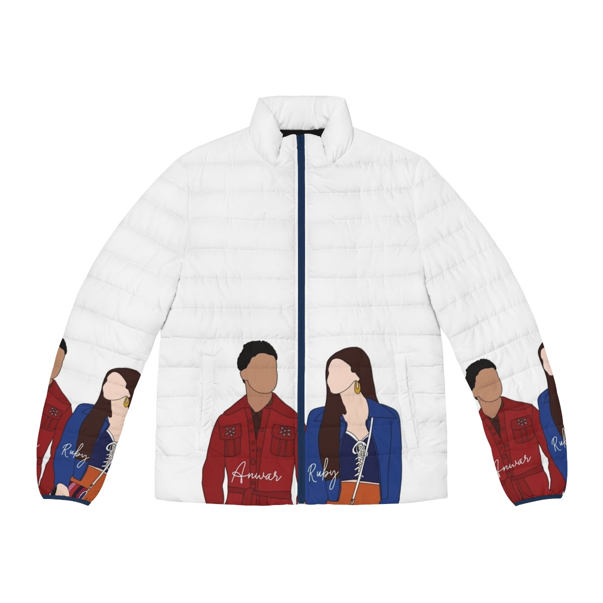 Sex Education Ruby and Anwar Puffer Jacket