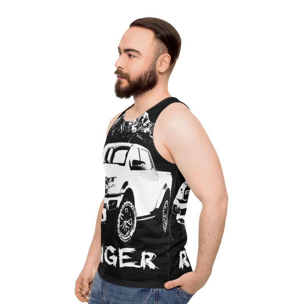 Ford Ranger Unisex Tank Top for Outdoor Enthusiasts - men side