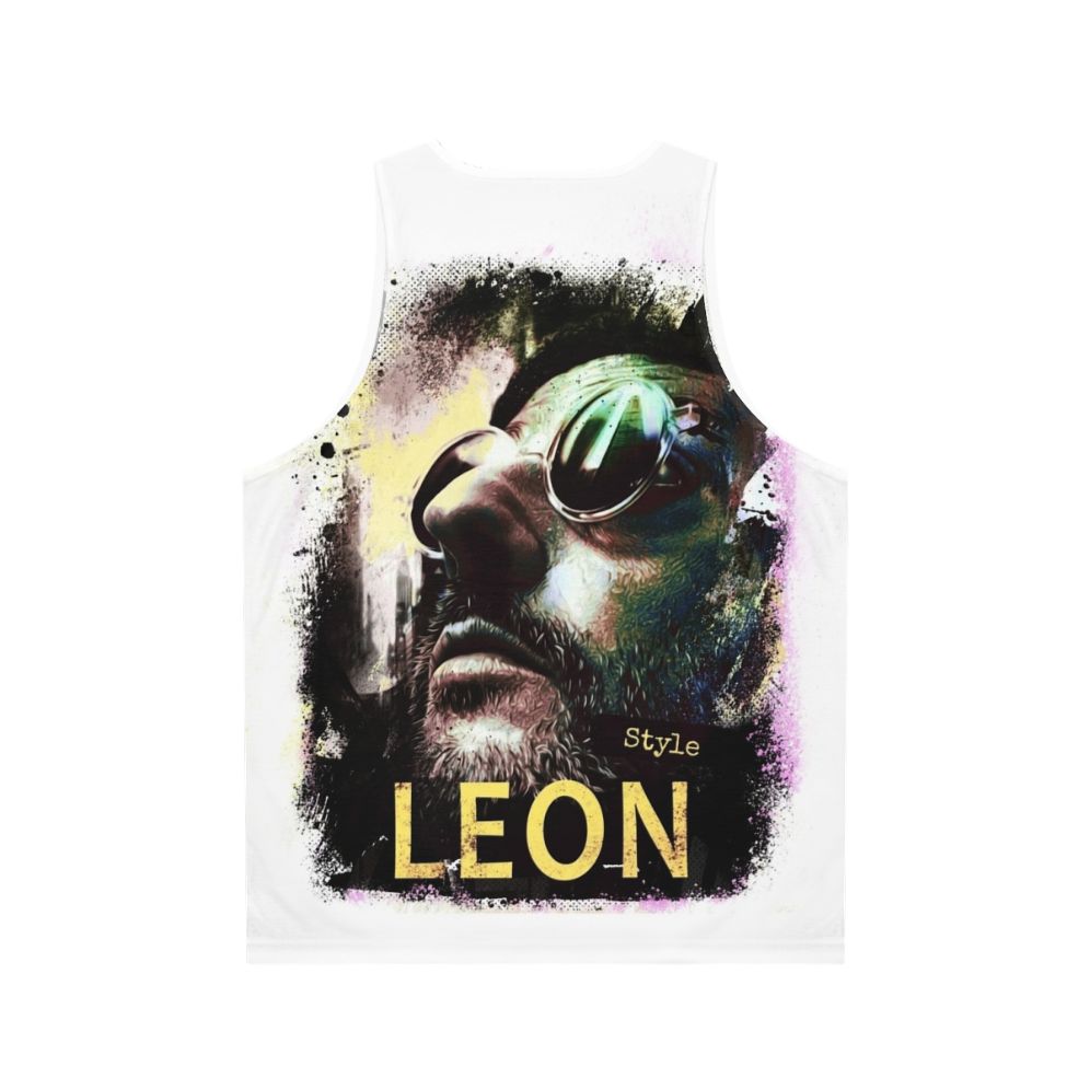 Geeky Leon the Professional Unisex Tank Top - Back