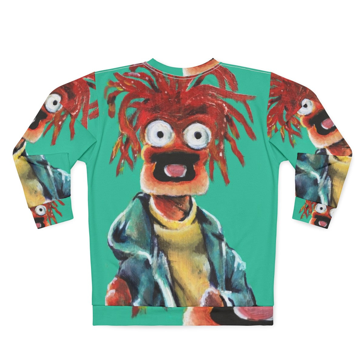 Muppets Pepe the King Prawn Fan Art Sweatshirt - Back