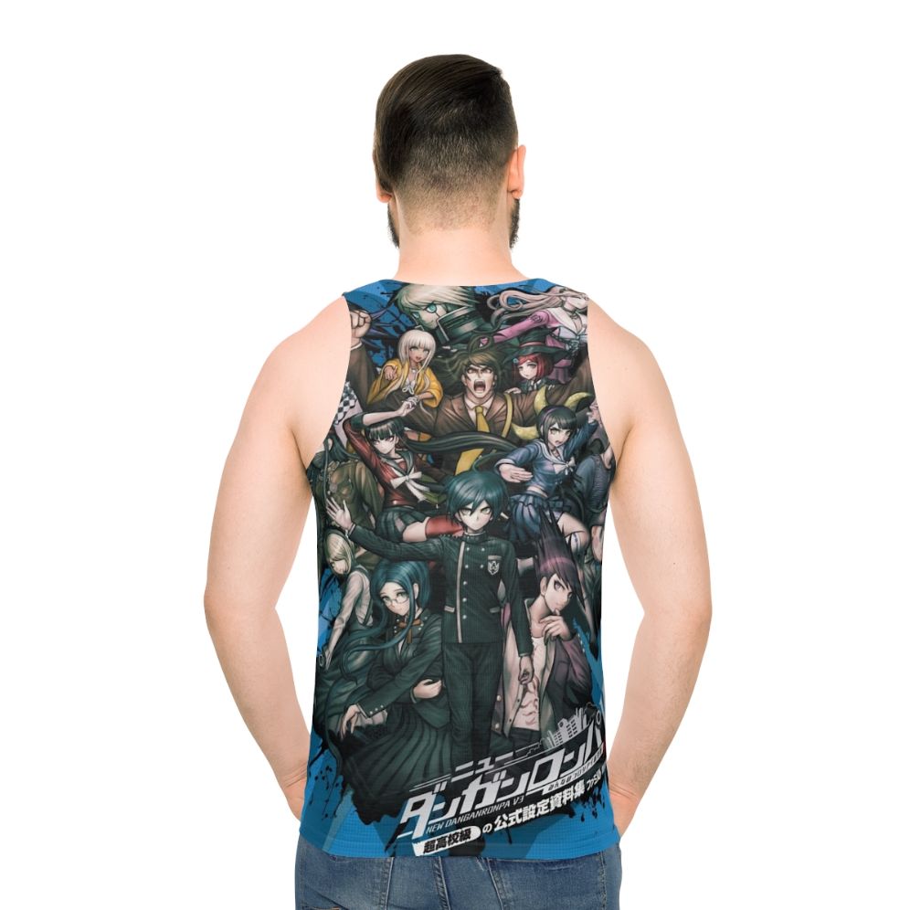 Danganronpa V3 Killing Harmony Unisex Tank Top - men back