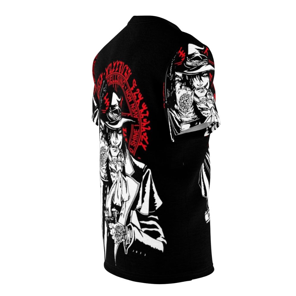 Alucard Hellsing Anime T-Shirt | Manga Inspired Vampires Tee - men right