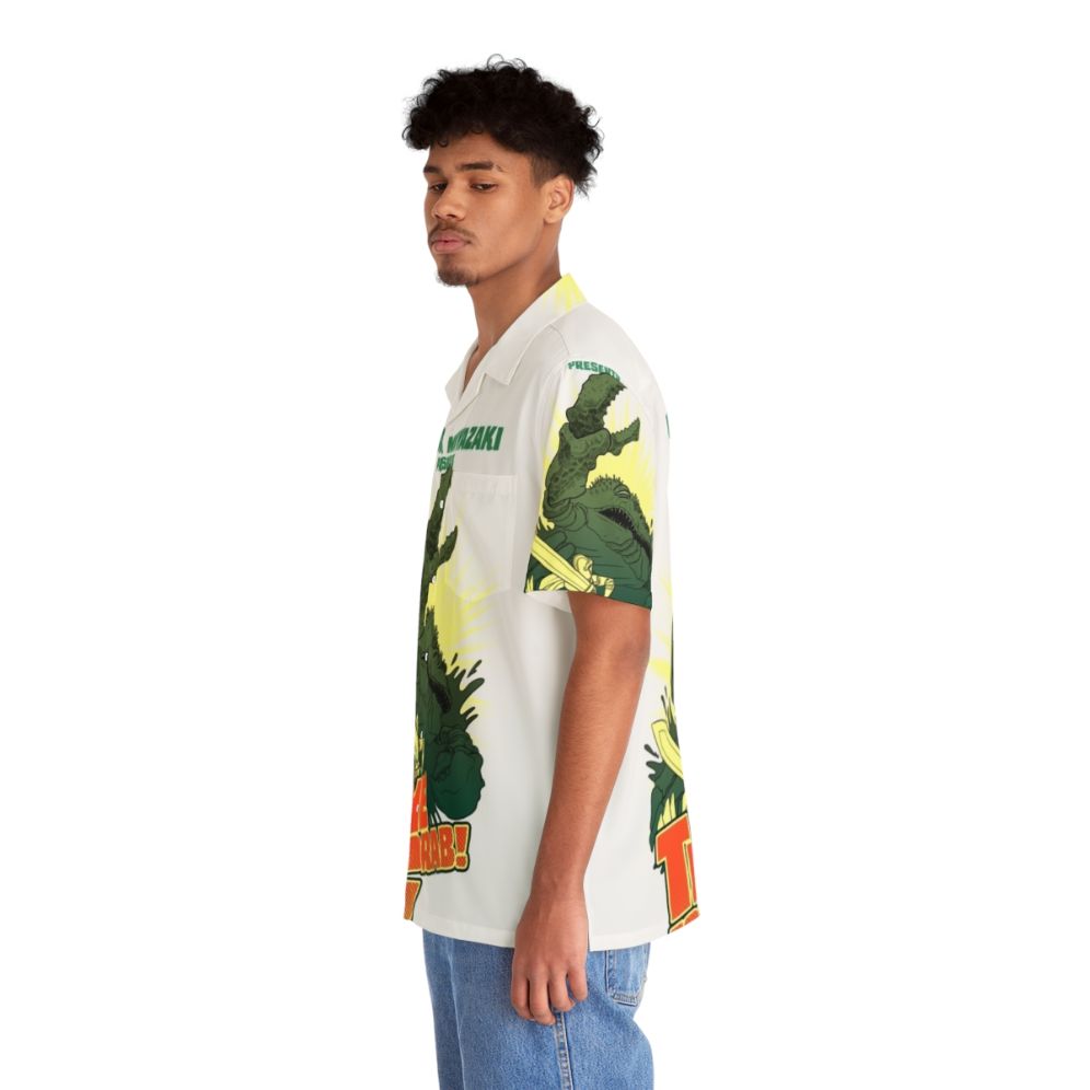 Dark Souls inspired 'Time For Crab' Hawaiian shirt - People Left