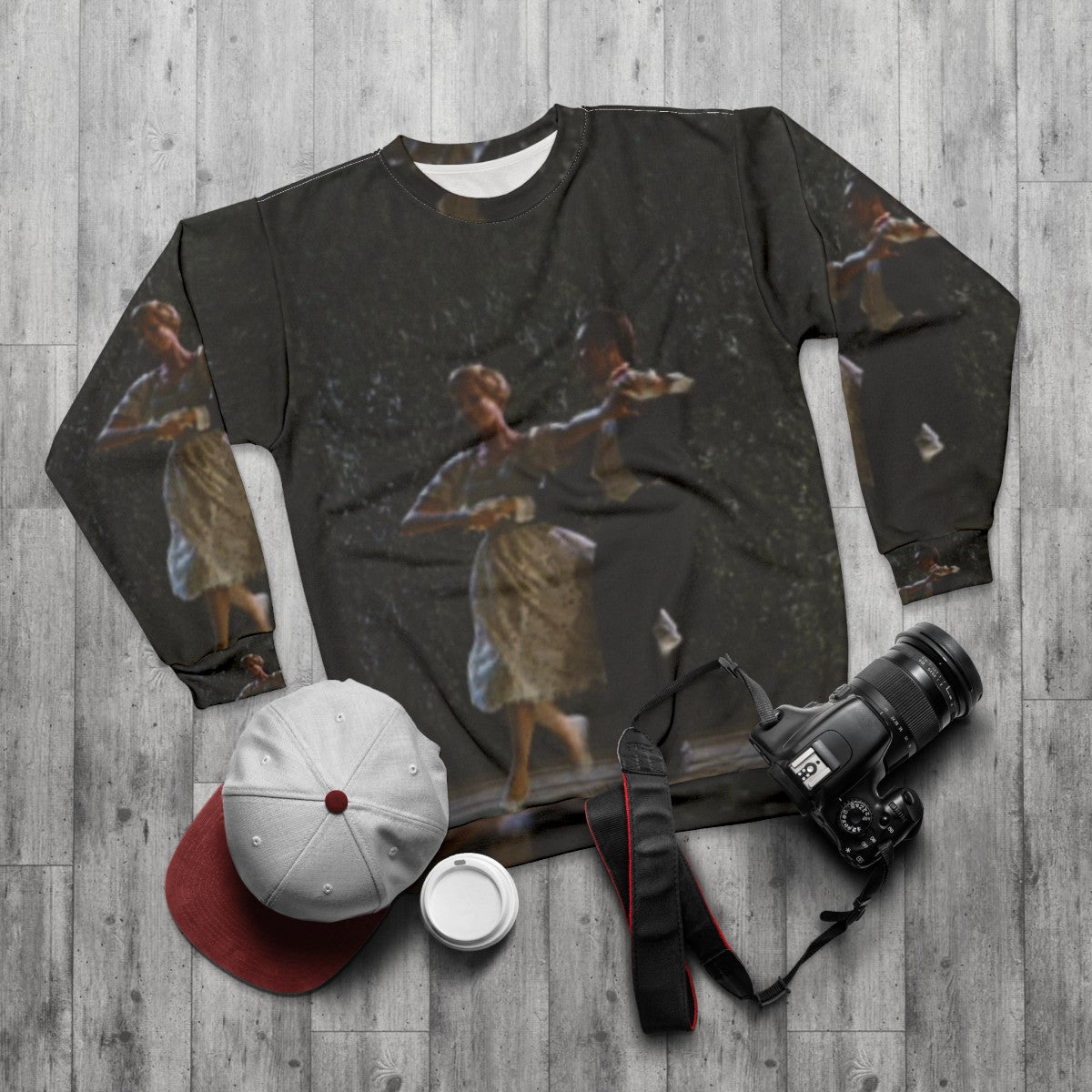 Sound of Music Dance Sweatshirt featuring Julie Andrews - flat lay