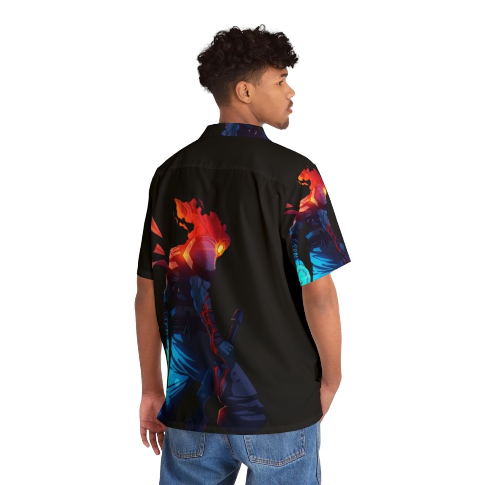 Dead Cells Character Hawaiian Shirt - People Back