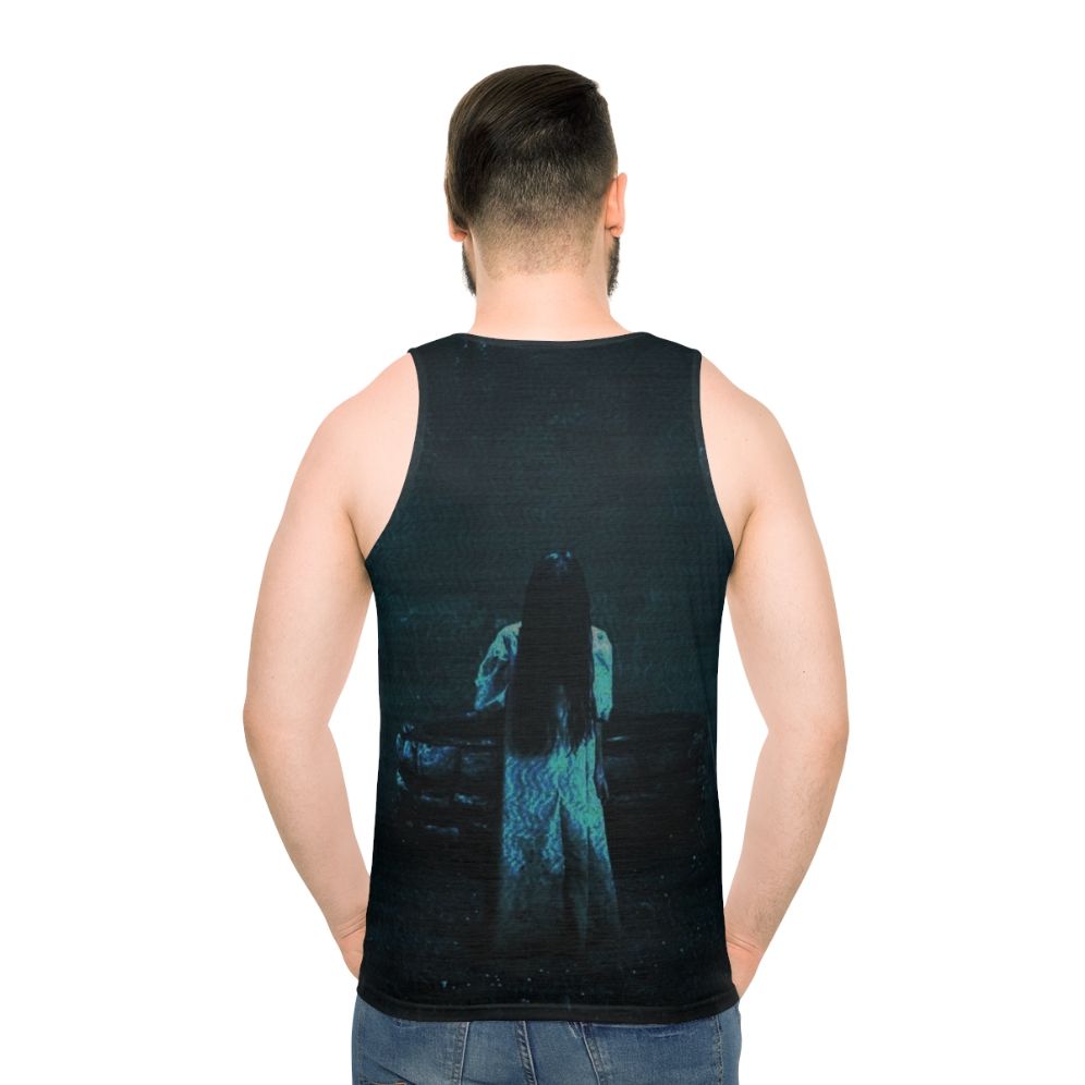 The Ring Unisex Horror Tank Top - men back