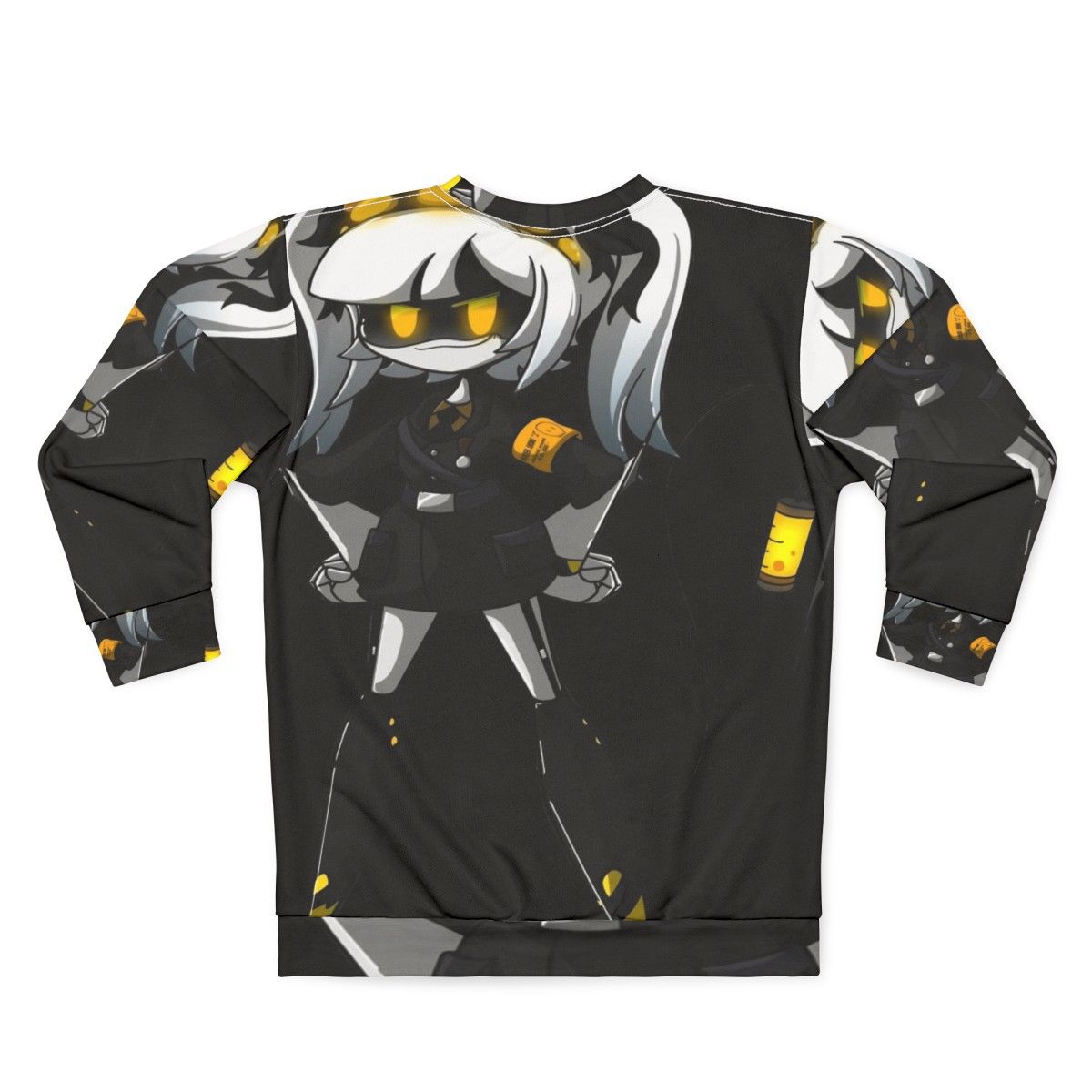 Murder Drones Sweatshirt with Robot Design - Back