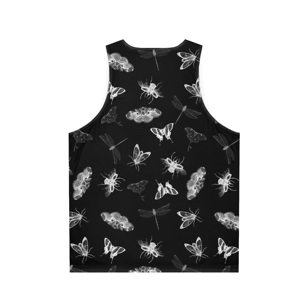 Entomologist Nightmares Unisex Tank Top with Bug Pattern Design - Back