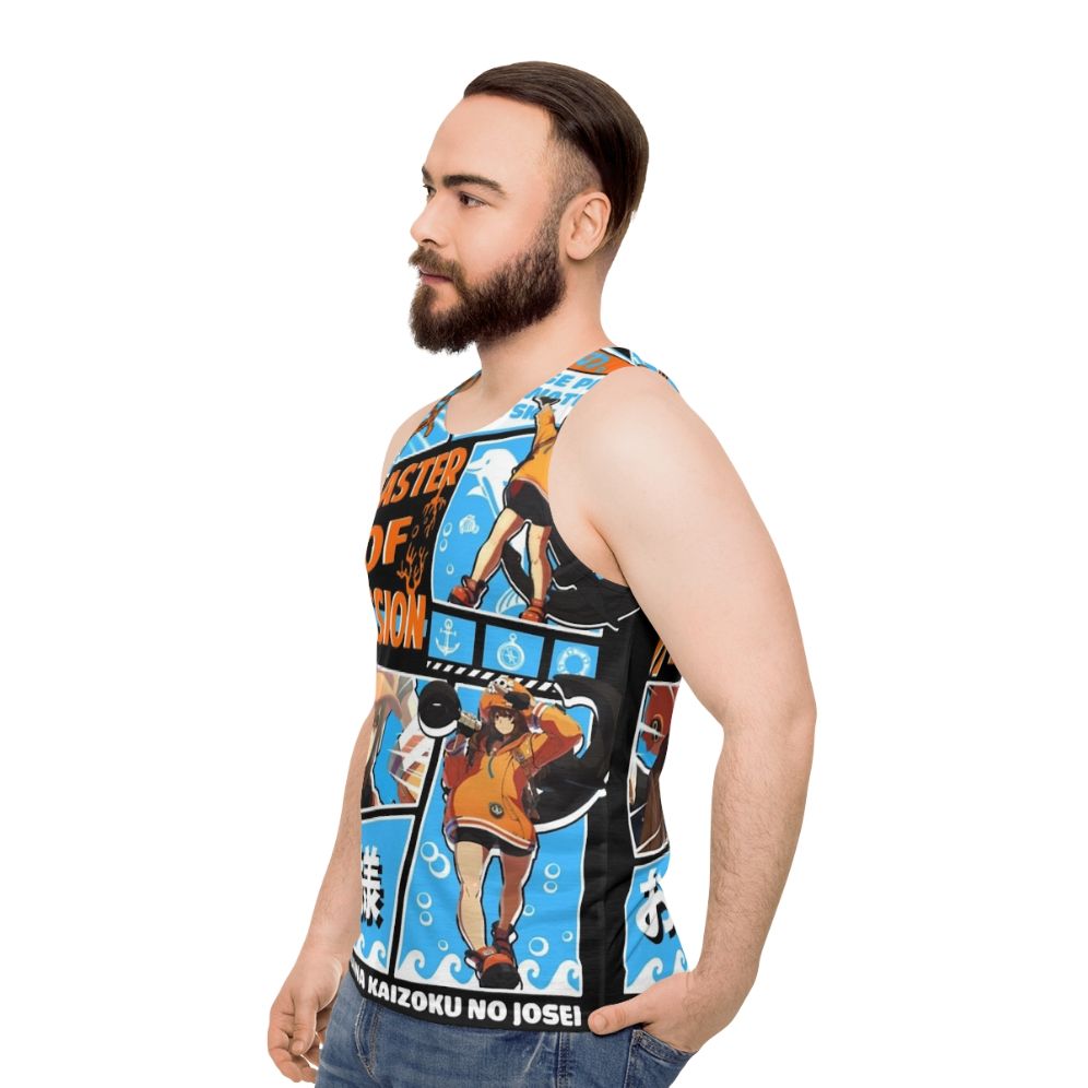 Unisex Guilty Gear Anime Tank Top - men side