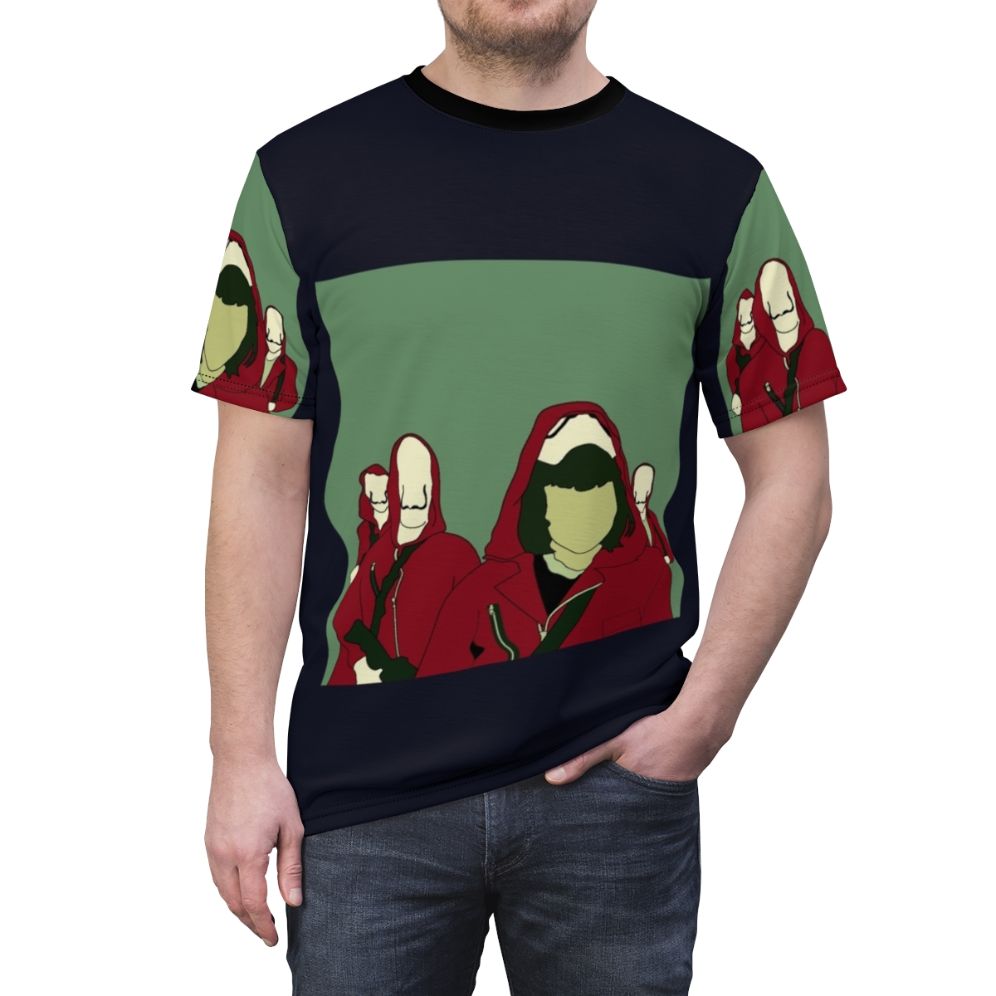 Money Heist La Casa De Papel Inspired T-Shirt - men front