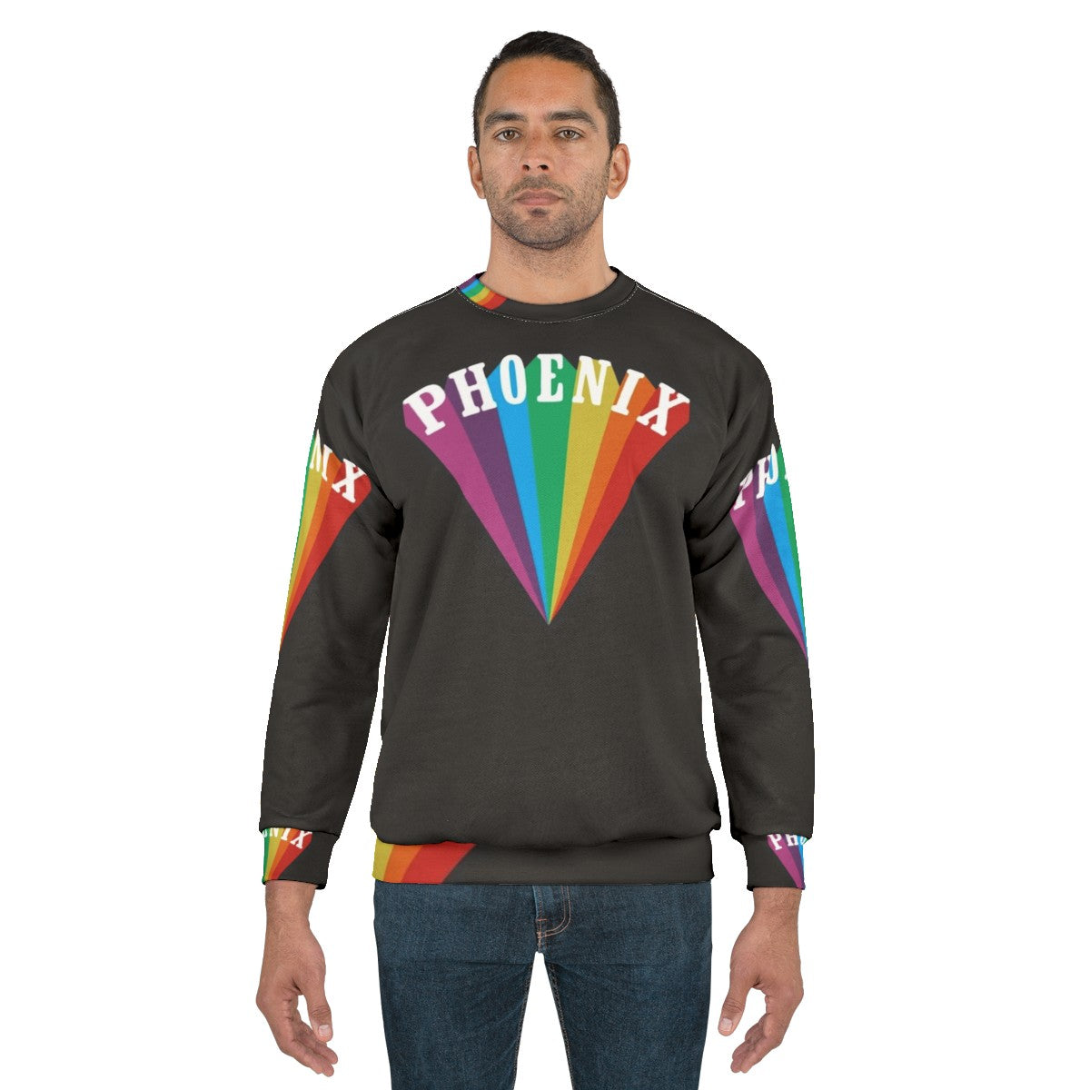 Phoenix Rainbow 2.0 Sweatshirt - French Indie Pop Band - men