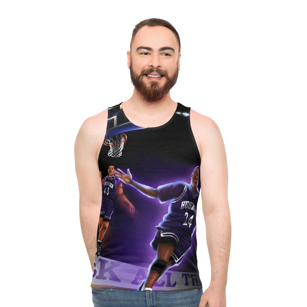 Unisex '90s Basketball Alley Oop Tank Top - men