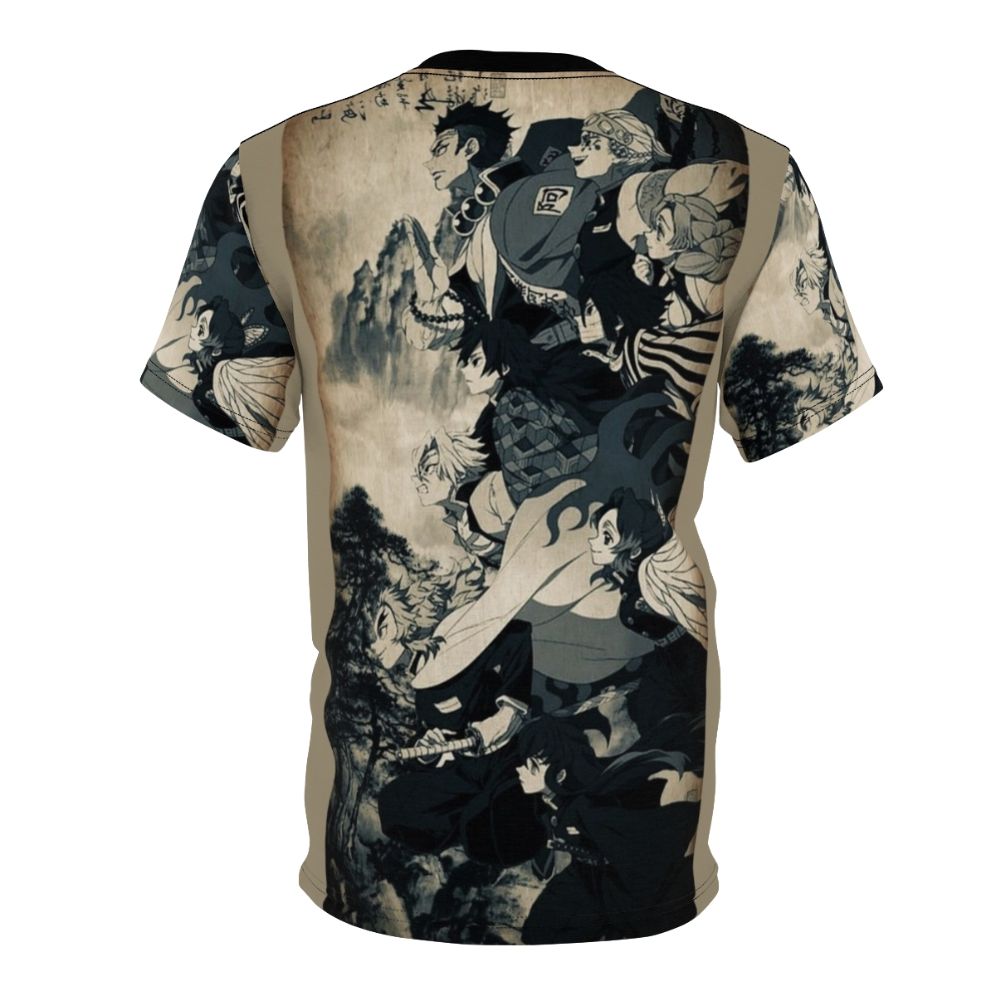 Anime-inspired Demon Slayer graphic t-shirt with cool design - Back