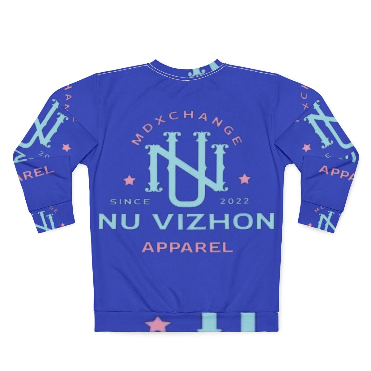 Nu Vizhon NVAP2 Graphic Sweatshirt - Back