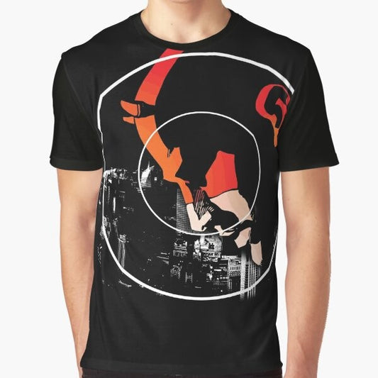 Daredevil Marvel superhero graphic tee with GUARDIAN DEVIL Version2 design