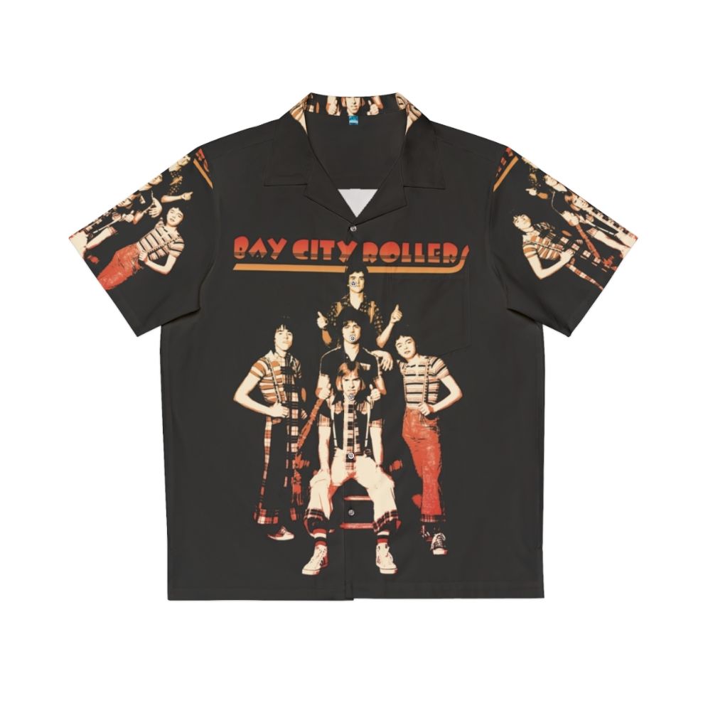 Retro Bay City Rollers Hawaiian Shirt