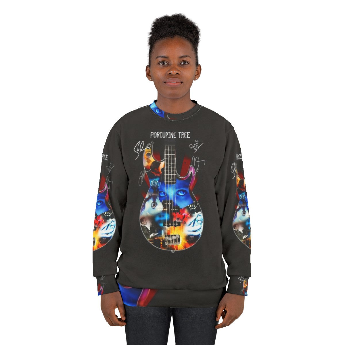 Guitar Porcupine Sweatshirt - women