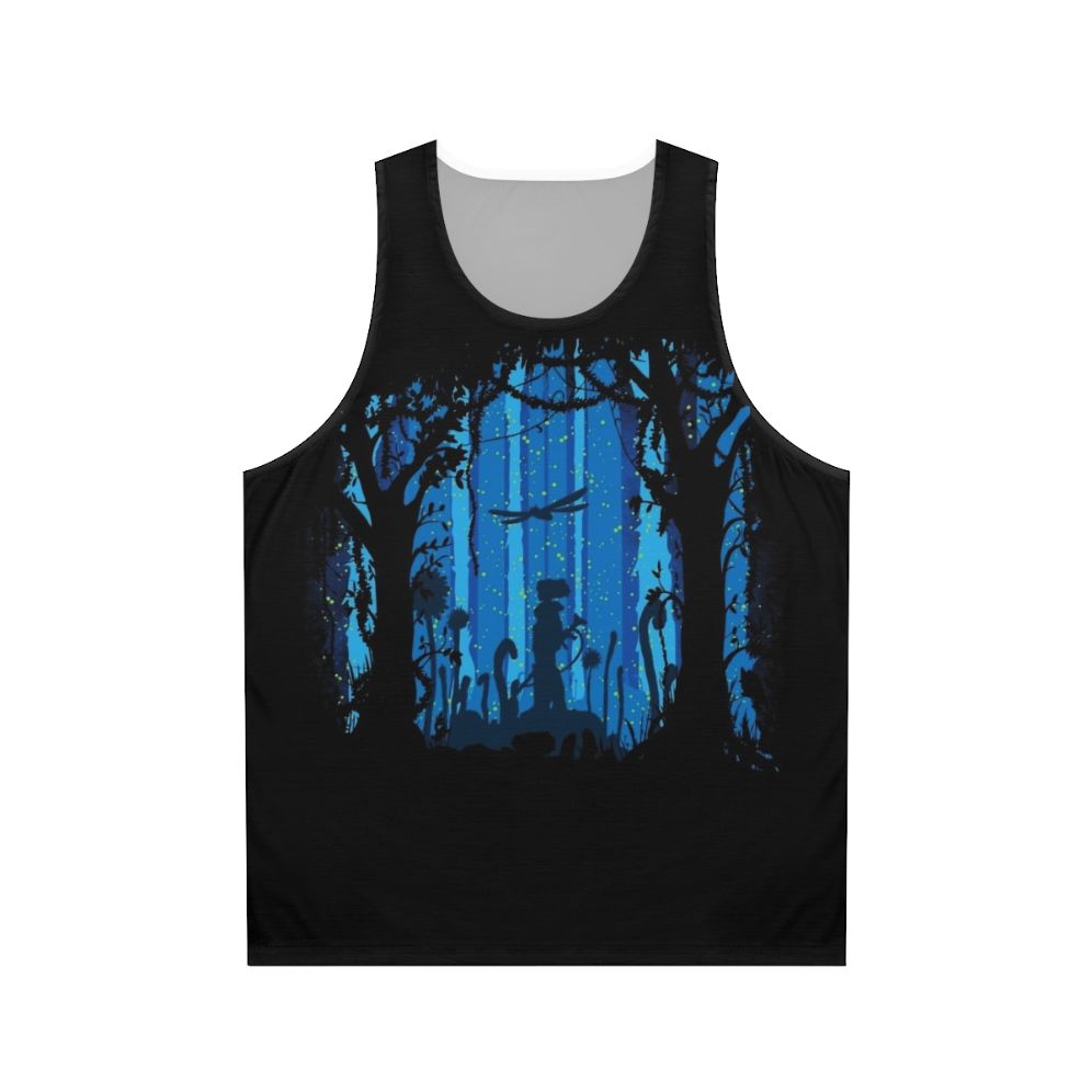 Eco-friendly toxic jungle unisex tank top