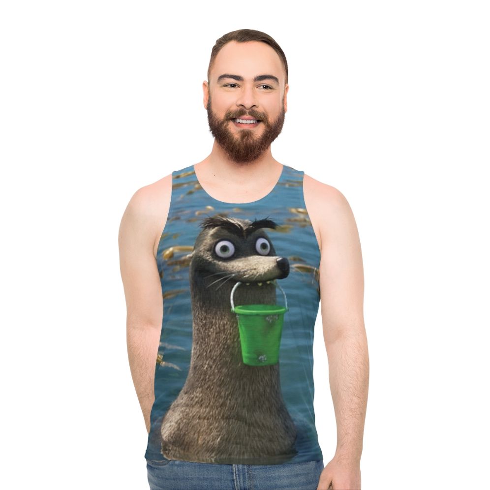 Finding Dory and Nemo Unisex Tank Top - men