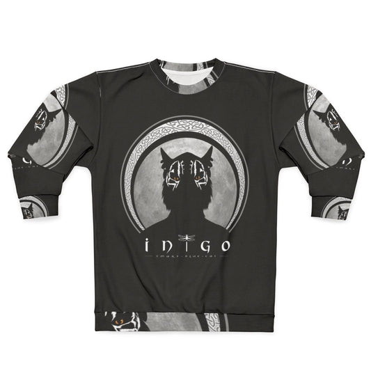 Inigo silhouetted sweatshirt for darker shades