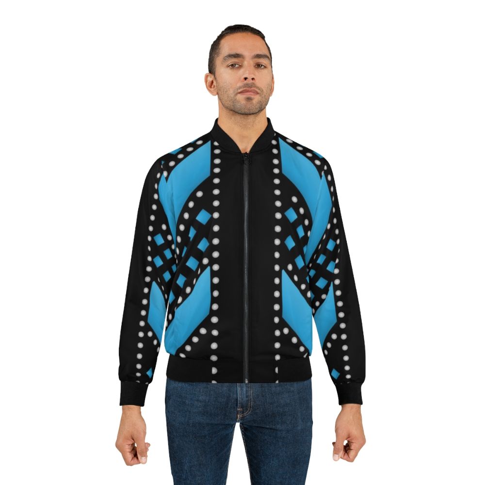 Six The Musical Teal Costume Bomber Jacket - Lifestyle