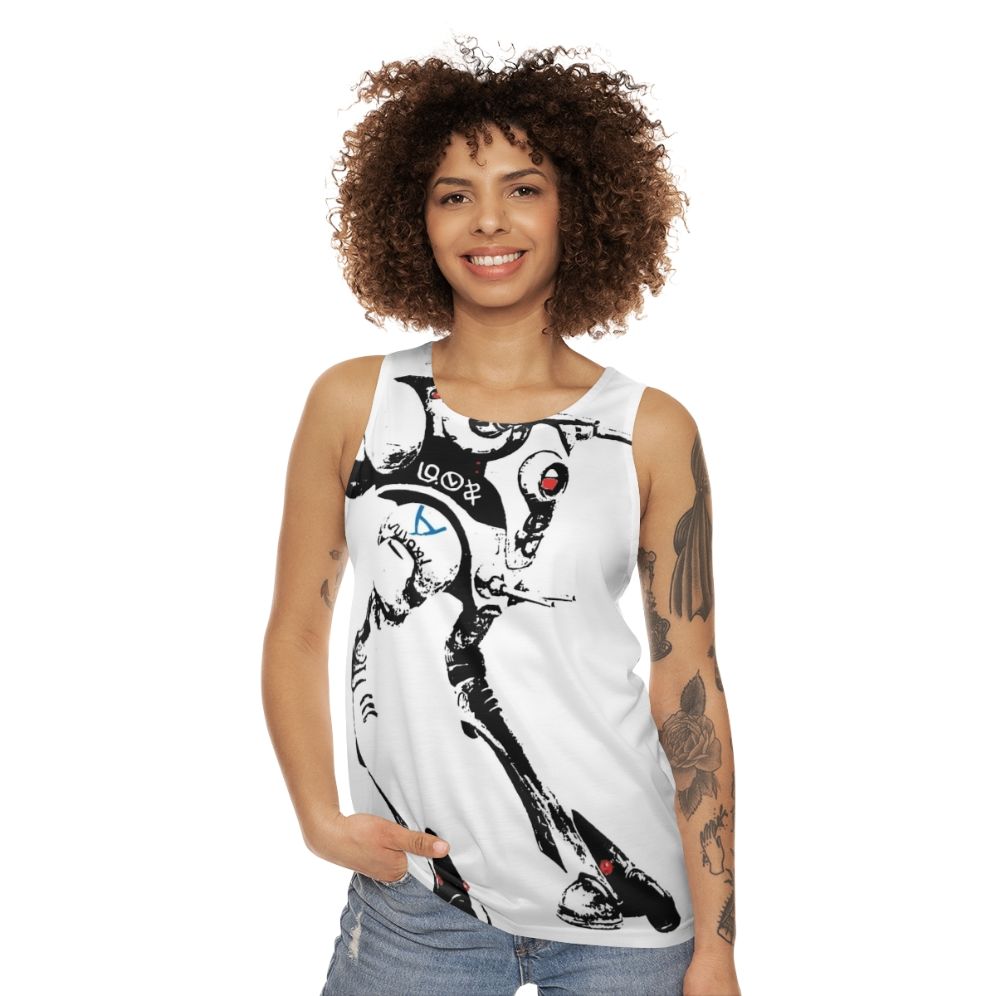 Zentraedi Battle Pod Unisex Tank Top - women