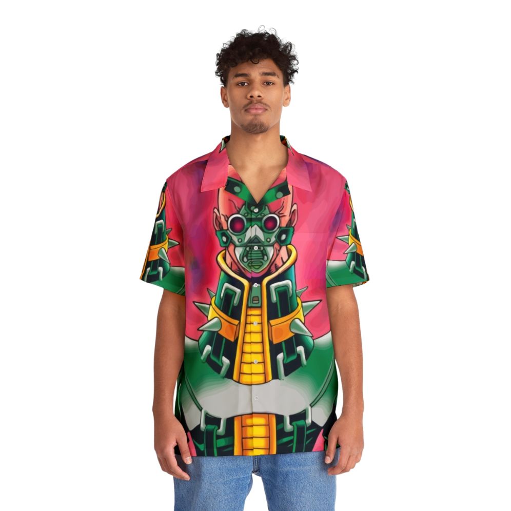 Jinzo Hawaiian Shirt - Yu-Gi-Oh Inspired Casual Wear - People Front