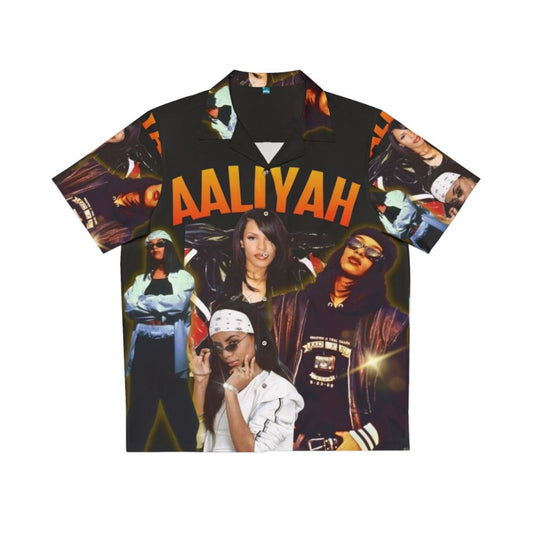 Aaliyah Vintage 90s Hawaiian Shirt