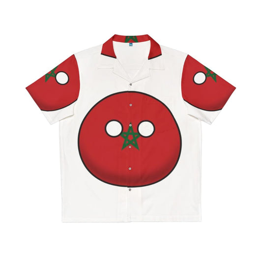 Moroccan Countryball Hawaiian Shirt