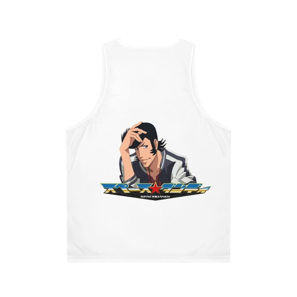 Space Dandy Unisex Anime Tank Top - Back