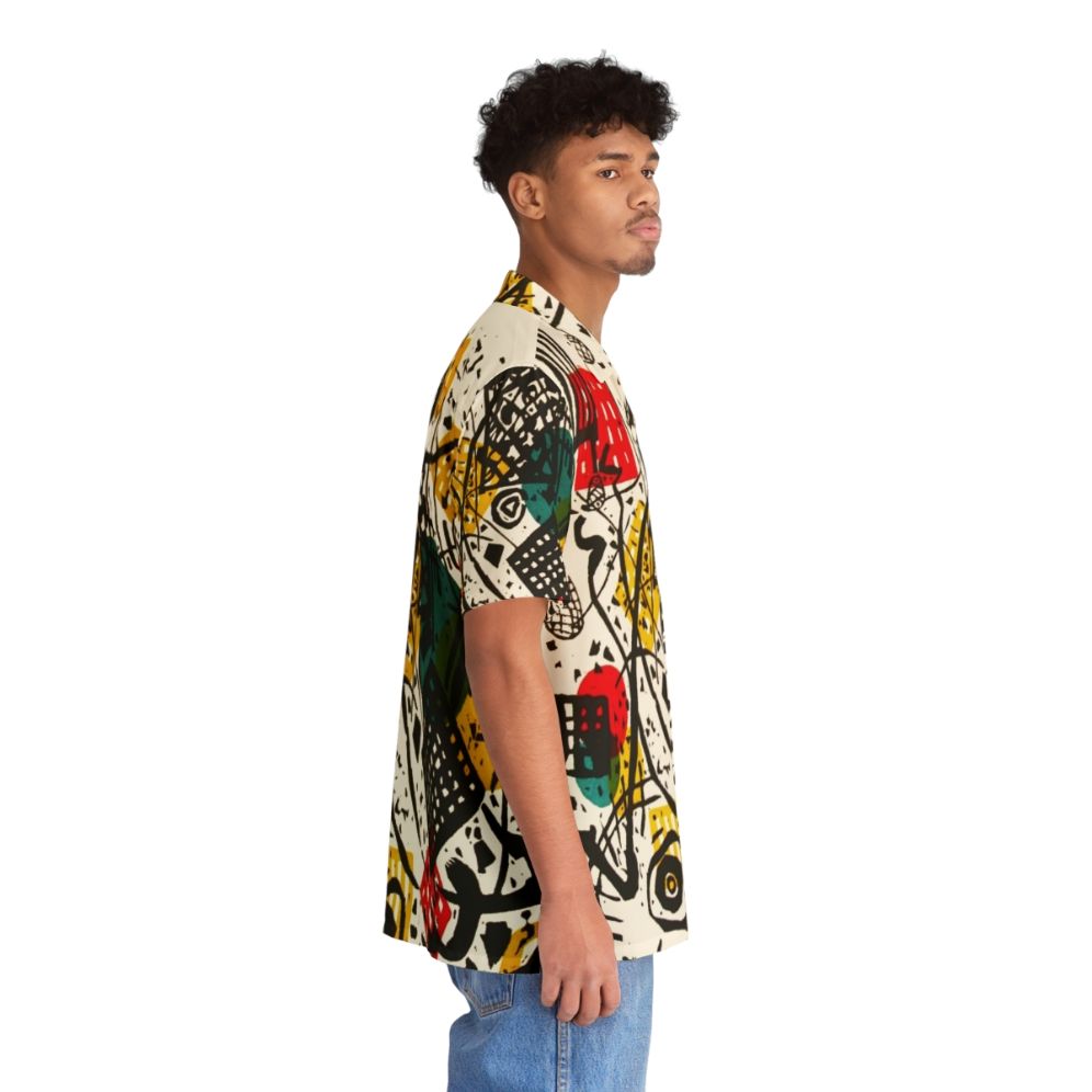 Wassily Kandinsky inspired abstract art Hawaiian shirt - People Pight