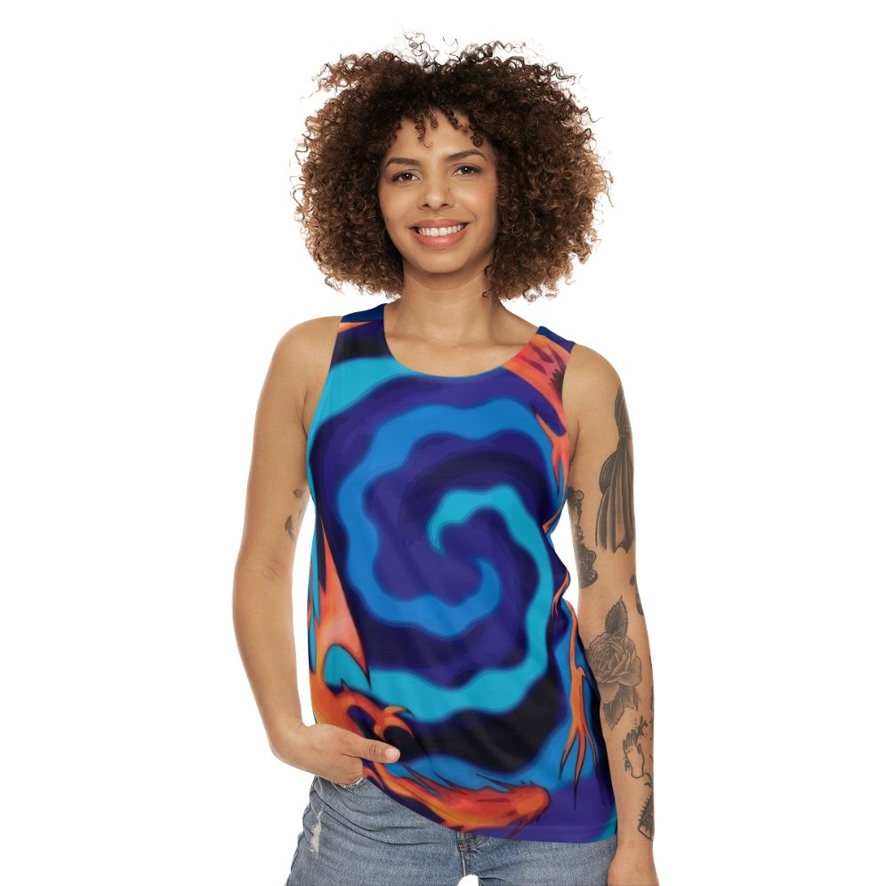 Polymerization Unisex Yu-Gi-Oh! Inspired Tank Top - women