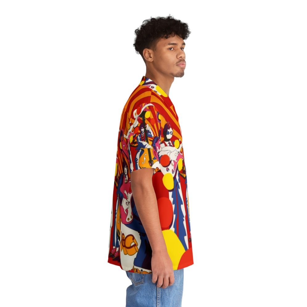 Vibrant Hawaiian XTC shirt with tropical print design - People Pight