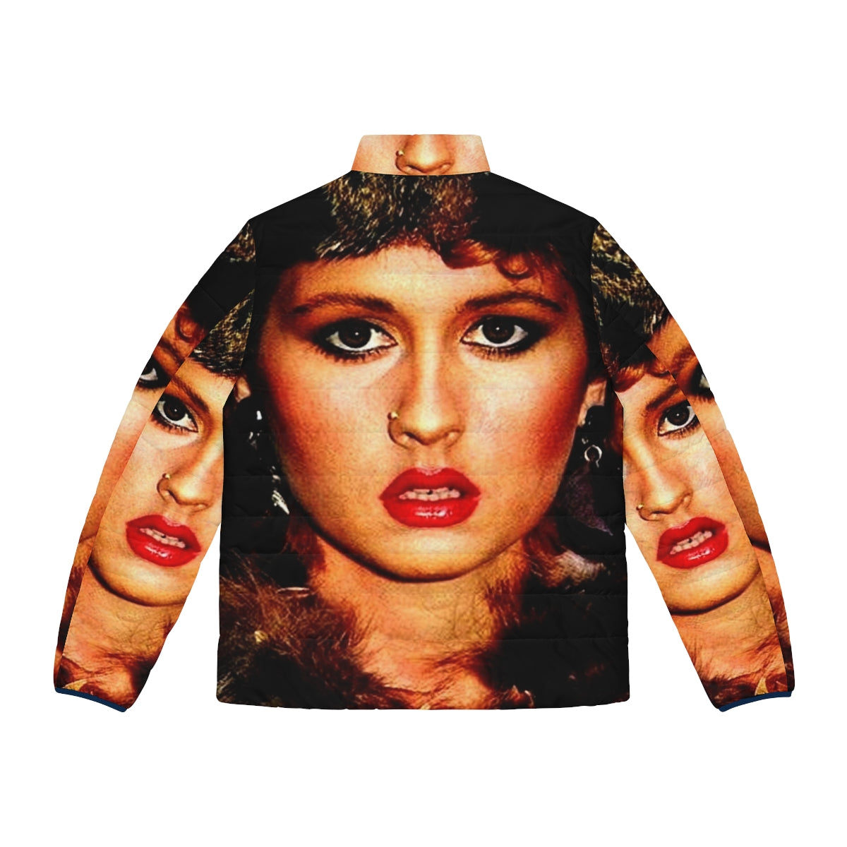 Teena Marie wearing 80s puffer jacket - Back