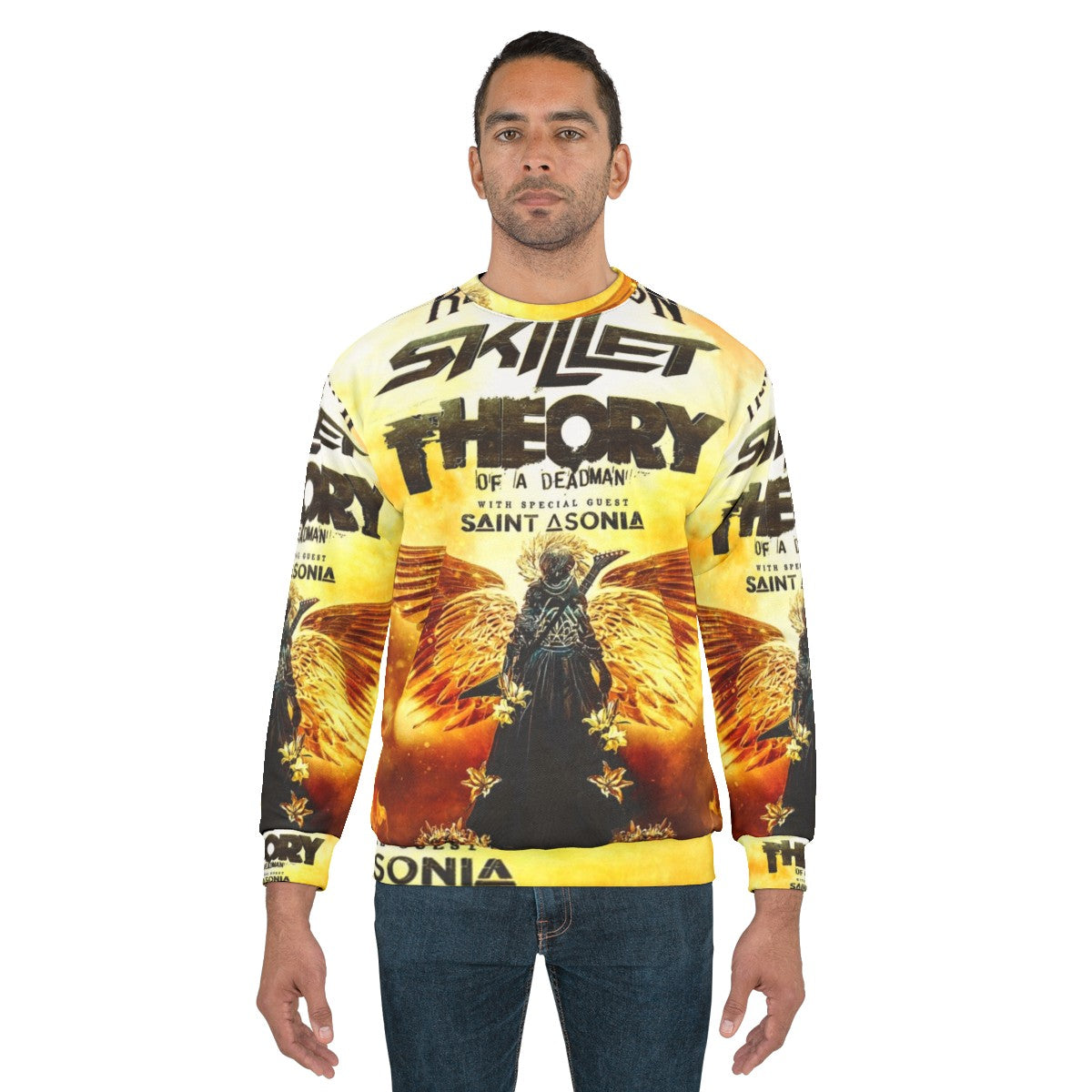 Skillet & Theory Of A Deadman 2023 Tour Sweatshirt - men