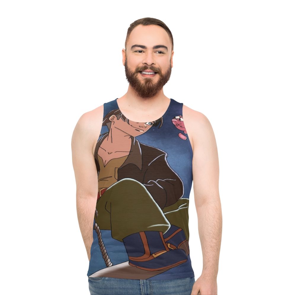 Treasure Planet Galaxy Unisex Tank Top - men