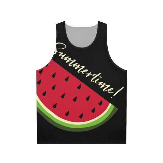 Watermelon Print Unisex Tank Top