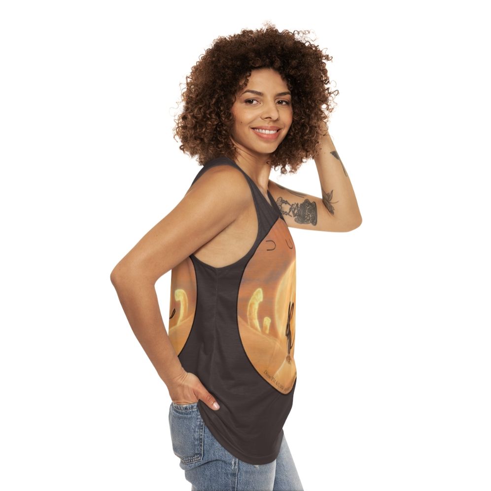 Dune movie inspired unisex tank top - women side