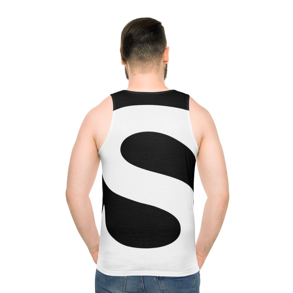 Syndrome Lazy Costume Unisex Tank Top - men back