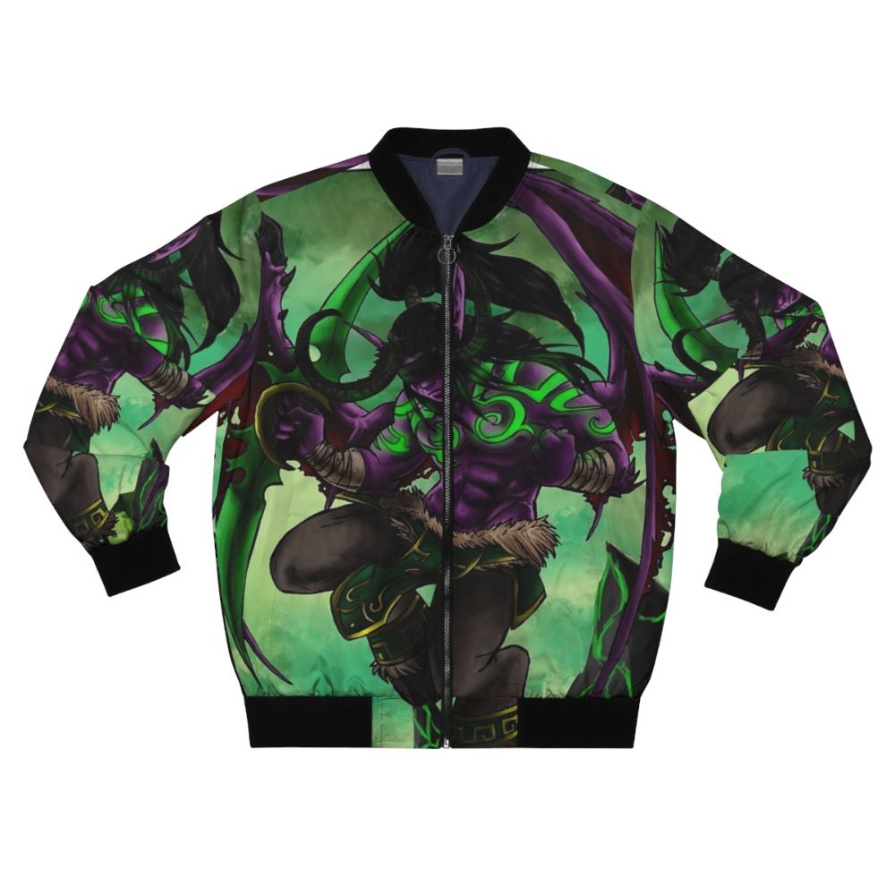 Illidan Stormrage World of Warcraft Bomber Jacket