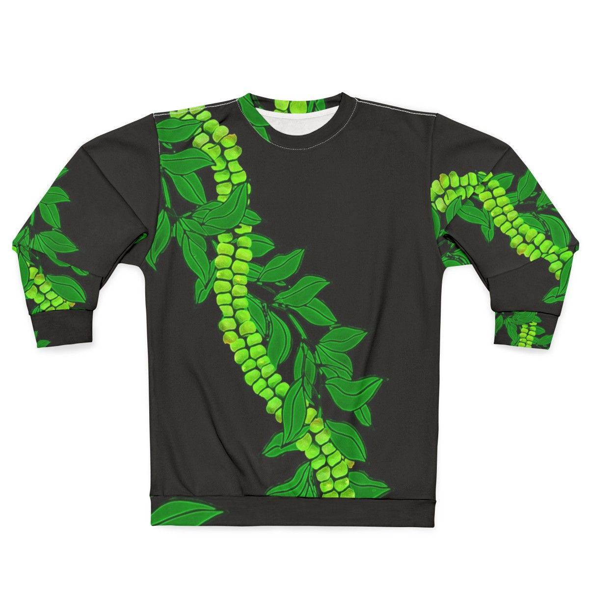 Hawaiian floral sweatshirt for women