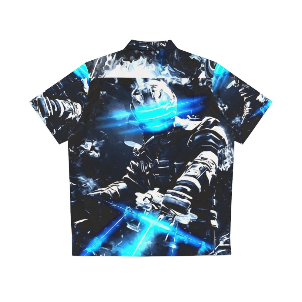 Dead Space Isaac Abstract Gaming Hawaiian Shirt - Back