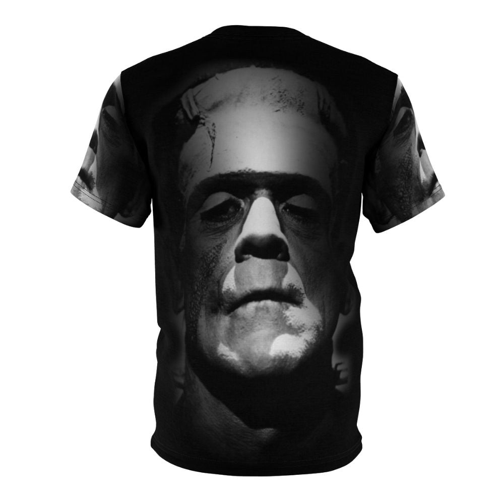 Frankenstein monster t-shirt with classic Boris Karloff face - Back