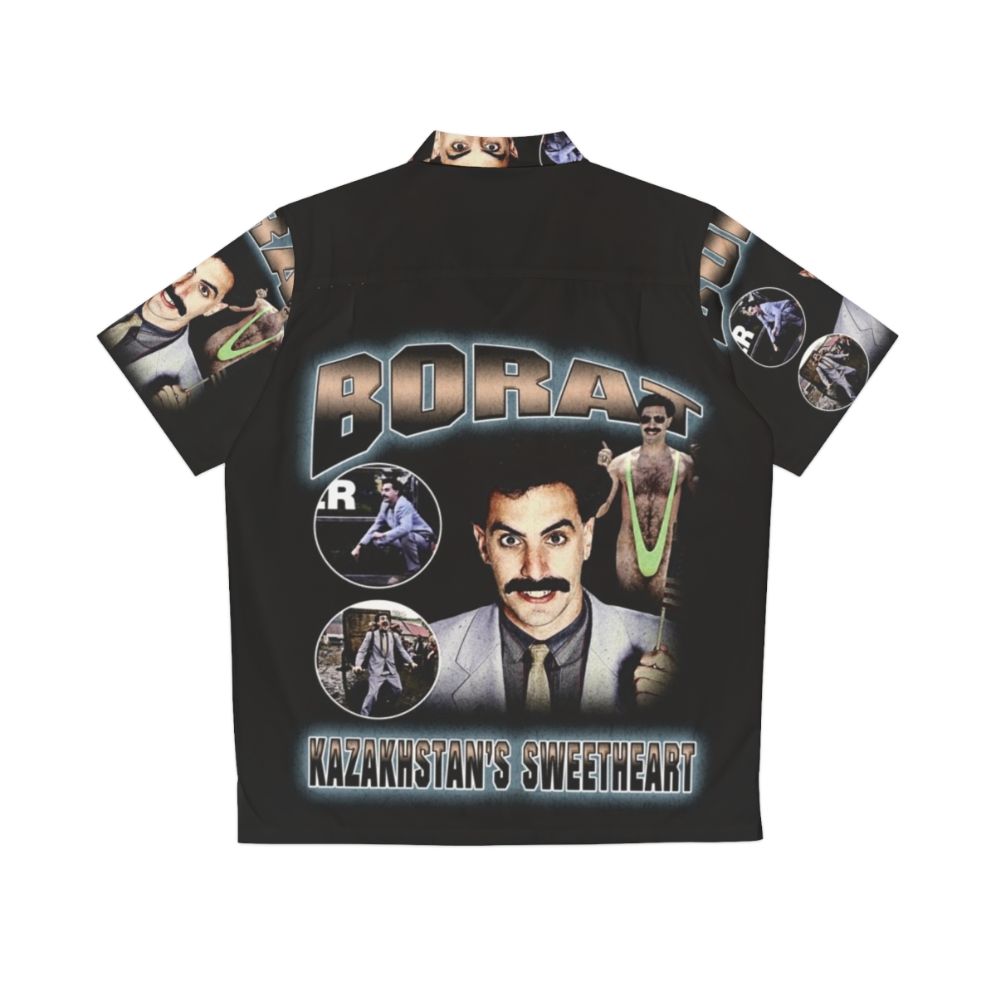 Borat Vintage Hawaiian Shirt - Back