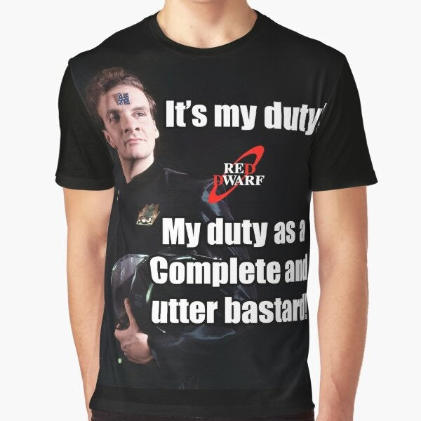 Red Dwarf Rimmer "It's My Duty" Graphic T-Shirt