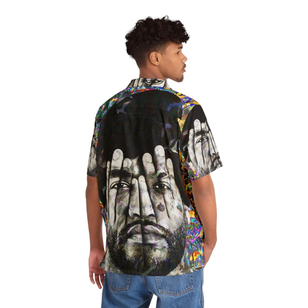 Joyner Lucas portrait Hawaiian shirt design - People Back