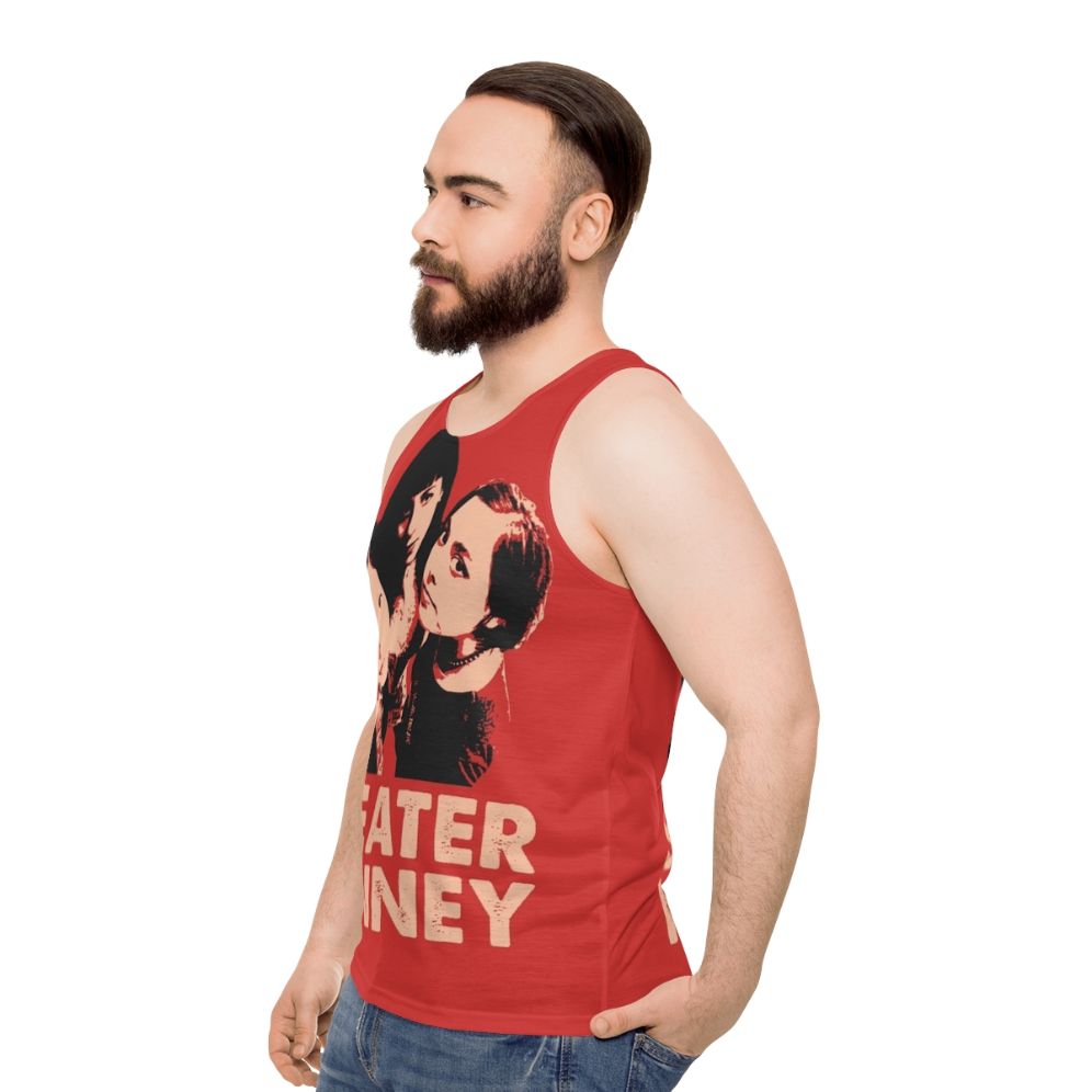 Sleater-Kinney Unisex Punk Rock Tank Top - men side