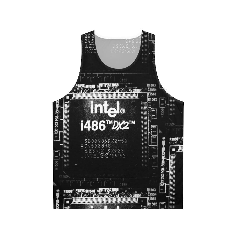 Vintage I 486 DX2 Microprocessor Tank Top