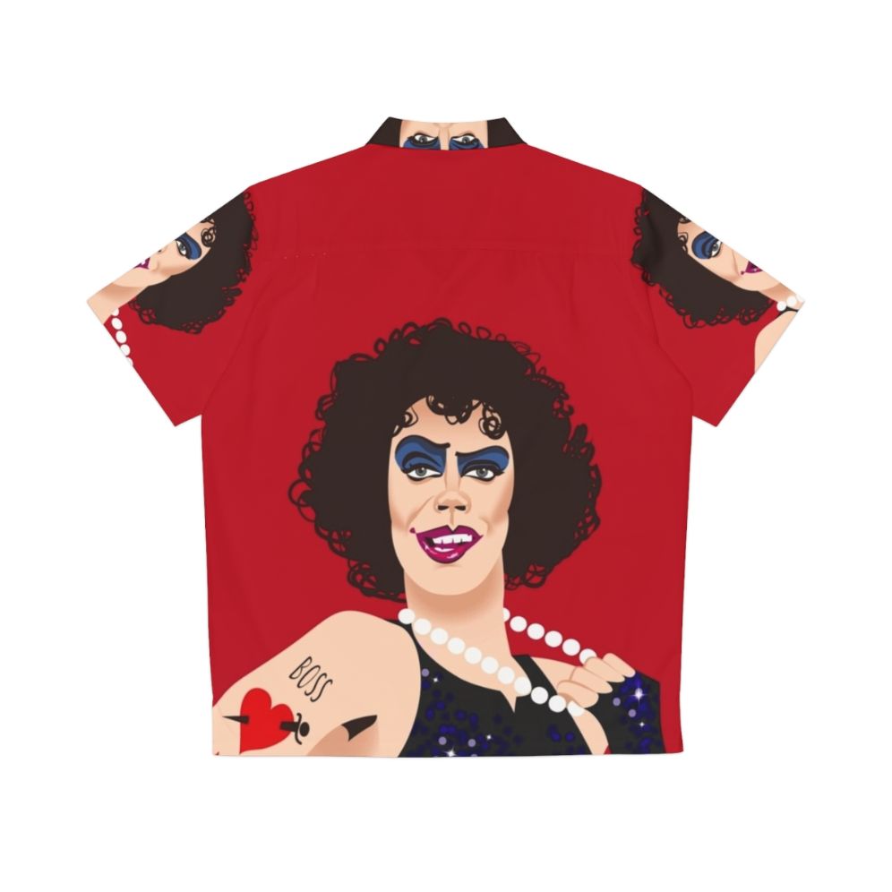 Antici-pation Hawaiian Shirt with Rocky Horror Inspired Design - Back