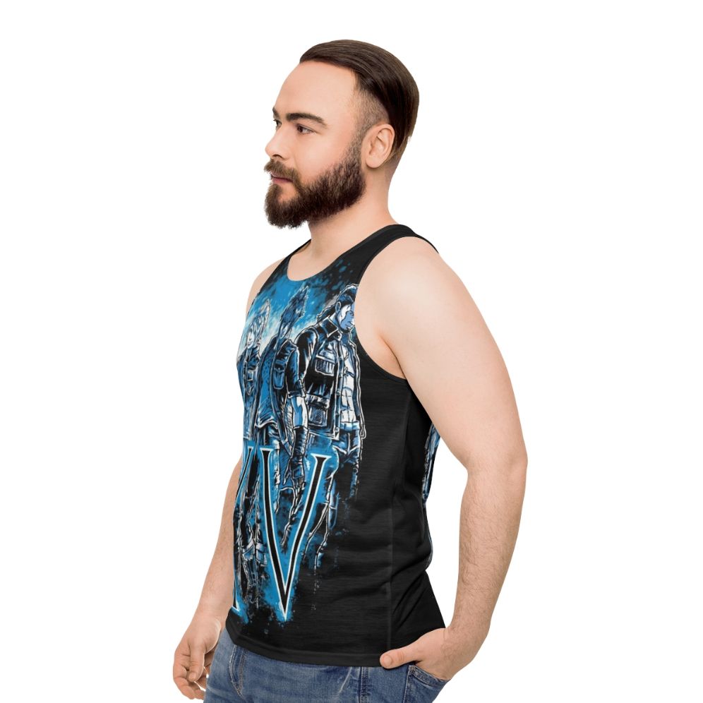 Final Fantasy XV unisex tank top - men side